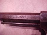 Rare Bacon Swingout Cylinder Revolver,Engraved, Blue, .32 Caliber - 4 of 5