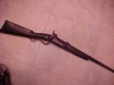 Very Rare Gibbs Civil War Carbine, .52 Cal., V. Good Bore, Fine Wood - 2 of 6