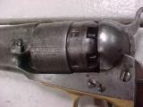 Fine Colt 1860 Army, 1863, Scene, Cartouches, All Matching, Great Bore, Original Holster - 1 of 7
