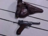 Excellent Ehrfurt 1913 Luger Pistol, 9mm, Original Holster, Straw and Blue, Fine Condition - 5 of 5