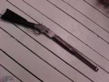 V. Good Winchester 1873 Saddle Ring Carbine,.44-40, Strong Bore, Wood Excellent - 1 of 5