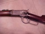 Fine Winchester 1892 Saddle Ring Carbine, .44-40, Blue, Case, Belgian Proofs, Sling Swivels - 1 of 8