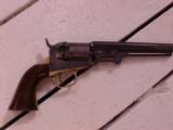 Exc. Colt '49 Pocket Model Revolver, Blue, Case, Scene, 6