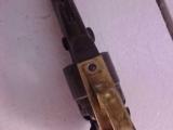 V. Good Plus Colt 1860 Army,Martial, Scene, Cartouches,, Plummed Out Patina, Martial, 7 1/2 - 6 of 6