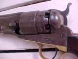 V. Good Plus Colt 1860 Army,Martial, Scene, Cartouches,, Plummed Out Patina, Martial, 7 1/2 - 3 of 6