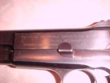 Nazi Proofed Begian Made Browning Hi-Power, 9mm, Exc. Condition, 13 Round Magazine, Blue - 4 of 5