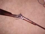 Fine Sharps 1863 Percussion Civil War Carbine, Blue, Case, Cartouches, Great Bore - 1 of 6