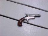Near Mint Colt #3 Deringer, .41 Cal RF, Excellent Blue, Silver Plate and Grips. Bore Excellent - 1 of 5