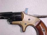 Exc. Colt Pocket Open Top Revolver, .22 Cal., Blue, Patina, Fine Grips, Great Bore - 4 of 6