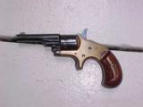 Exc. Colt Pocket Open Top Revolver, .22 Cal., Blue, Patina, Fine Grips, Great Bore - 1 of 6