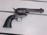 V Good Colt First Gen. single Action Army, 4 3/4" .45 LC., Fine Bore, Brown Patina, Tight, All Matching, Lettered - 3 of 7