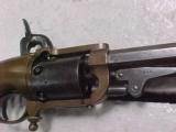 Excellent Butterfield Army Percussion Revolver, Rare, Blue , Patina, Great Bore, Grips Magnificent - 3 of 5