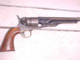 Excellent 1860 Colt Army, Blue, Case, Great Grips, 1864 , Fine Bore, .44 Caliber - 2 of 9