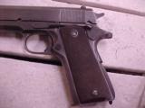 Fine WWIII Colt .45 1911A!, Matching Holster Marked US, Dated 1942. Fine Gun and Holster, Parkerized, Checkered Grips - 8 of 8