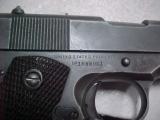 Exc. Colt 1911-A1 With Matching Holster(1942 Marked), Parkerized, Fine Bore - 3 of 6
