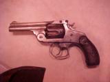 Good Smith and Wesson Model 4, .38 Cal, Nickeled, Holster, Antique SN - 1 of 4