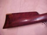 Terrific Late First Model Henry Rifle, .44 Henry, Patina, Blue, Great Wood - 3 of 8