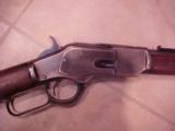 Fine Winchester 1873 Saddle Ring Carbine, .44-40, Blue, Case Colors, Fine Bore - 4 of 7