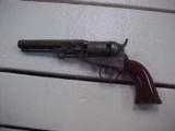 Terrific Colt '49 Pocket Model Revolver, Blue, Scene, Case. Silver - 1 of 5