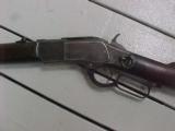 Very Good Winchester 1873 Saddle Ring Carbine, .44-40 Caliber, Bore Good and Stock Too.
- 2 of 3