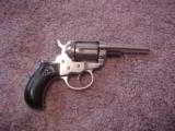 Fine Colt Thunderer Revolver,Nickeled, .41 Cal., 2 3/4