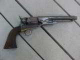 Fine Colt 1860 Army Revolver, Scene, Case, Traces Blue, Cartouches, Great Bore - 2 of 7