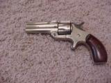 Very Rare Osgood Duplex Revolver;Main Barrel is .38
Caliber, With an 8 shot(.22 cal.) Around It. - 2 of 4