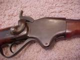 Fine plus Spencer civil war carbine, .52 Cal, Blue, Case, Fine Bore and Wood. - 2 of 6