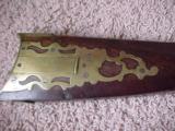 Fine Kentucky Rifle, Golcher Lock, Fine Patchbox and Carved Stock With Checkering,.50 Cal. - 2 of 6