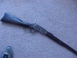 V. Good Winchester '73 Saddle Ring Carbine, Blue, Markings Good, Fine Bore - 1 of 8