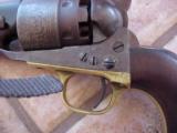 V. Good + Colt 1860 Army Revolver, Martial, Cartouche, Four Screw Frame, Great Bore, 1861 - 8 of 8