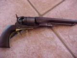 V. Good + Colt 1860 Army Revolver, Martial, Cartouche, Four Screw Frame, Great Bore, 1861 - 3 of 8