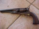 V. Good + Colt 1860 Army Revolver, Martial, Cartouche, Four Screw Frame, Great Bore, 1861 - 2 of 8