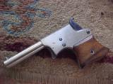 Excellent Remington Vest Pocket Deringer, Nickeled, Fire Blued Hammer and Trigger - 3 of 3