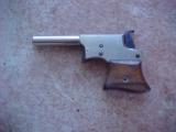 Excellent Remington Vest Pocket Deringer, Nickeled, Fire Blued Hammer and Trigger - 1 of 3