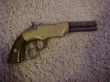 Excellent Volcanic(New Haven Arms) Pistol, .31 Cal., fine Patinaed Brass Frame, Fine Bore - 2 of 4