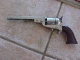 Exc.Conversion of Colt 1851 Navy, .38 Caliber, Scene, Nickeled, Great Bore - 1 of 6