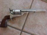 Exc.Conversion of Colt 1851 Navy, .38 Caliber, Scene, Nickeled, Great Bore - 2 of 6