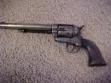 V. Good Colt 1st. Gen., Single Action Army Revolver, 7 1/2"x
.45 Colt, Blue, Walnut Grips,SN 36xxx - 1 of 4
