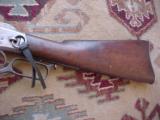 V. Good Plus Winchester 1873 Saddle Ring carbine, First Model, Thumbprinrt Dustcover, Fine Mechanics, V. Good Bore, .44-40 - 4 of 6