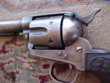 Fine Colt 1st. Gen. Single Action Army revolver, 4 3/4"x .44-40, v. good Bore , Rifling, Antique - 3 of 4