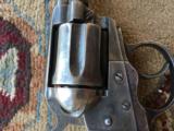 Excellent Colt Thunderer, 4"x .41, >90$ Blue and Case, Exc. Bore, Works Well SA/DA, Antique - 4 of 6