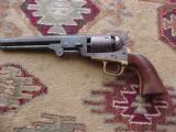 Fine Colt 1851 Navy,
7 1/2x.36 cal., Fine Bore and a Lot of Original Blue, Case Colors, Antique - 1 of 5