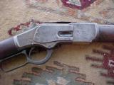 V. Good Plus Winchester 1873 Saddle Ring Carbine, .44-40,GreatBore, Even Grey Patina, Antique - 3 of 7