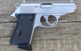 WALTHER - PPK - CAL. 380 - STAINLESS- INTERARMS - AS NEW IN PLASTIC CASE - 3 of 4