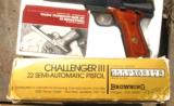 BROWNING - CHALLENGER III - .22 CAL. SEMI-AUTOMATIC PISTOL - 5
1/2" BARREL
- 7 of 8