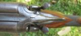 W. W. GREENER - HAMMER GUN - SIDELOCK - 27" BARRELS CHOKED CYL/ IMP. CYL. - ROUND KNOB GRIP
- 8 of 9