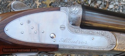 FRANCHI -SIDELOCK EJECTOR - "ALBATROS" - 12 GA. - 28" BLS. MOD./FULL - STRAIGHT STOCK - 7 LBS 2 OZS.
