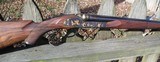 WINCHESTER MODEL 21 CUSTOM BY PACHMAYR - 20 GAUGE TWO BAREL SET - FANTASTIC CUSTOM WORK - ADDED SIDE PLATES - EXTENSIVE GOLD INLAYS AND FINE SCROLL EN - 3 of 14