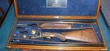 WINCHESTER MODEL 21 CUSTOM BY PACHMAYR - 20 GAUGE TWO BAREL SET - FANTASTIC CUSTOM WORK - ADDED SIDE PLATES - EXTENSIVE GOLD INLAYS AND FINE SCROLL EN - 1 of 14